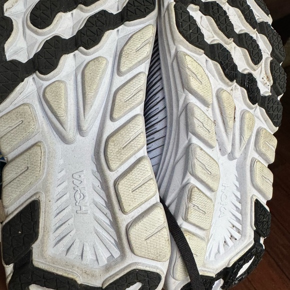 SALE!!! Hoka Navy/Black Athletic Shoes women size 6 Medium - Picture 7 of 8